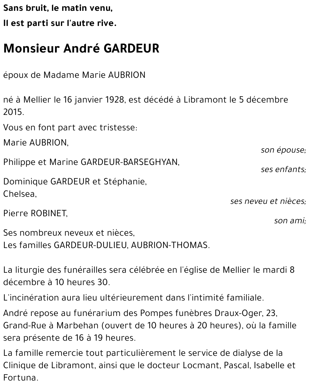André GARDEUR