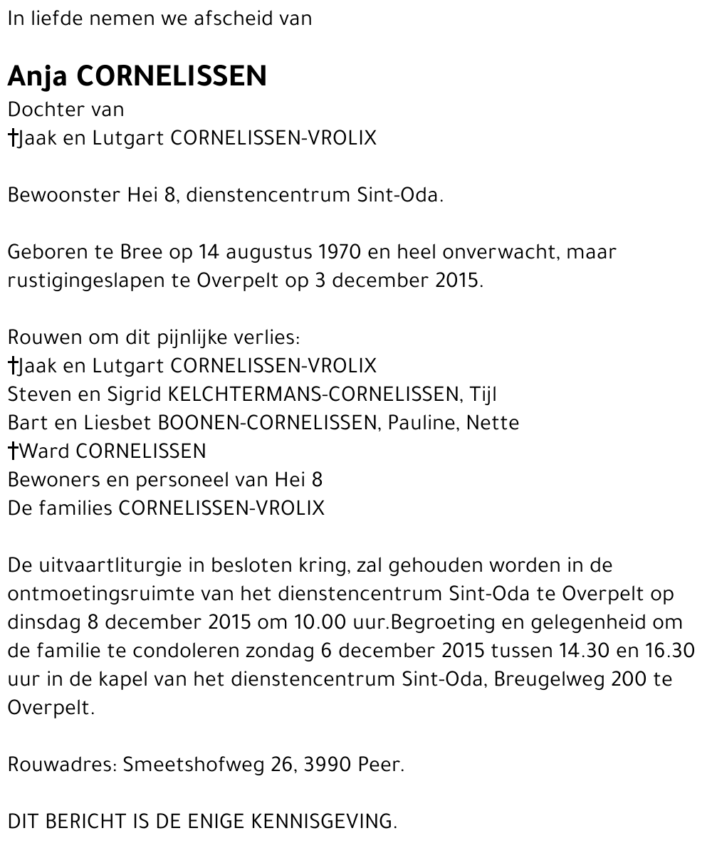 Anja Cornelissen