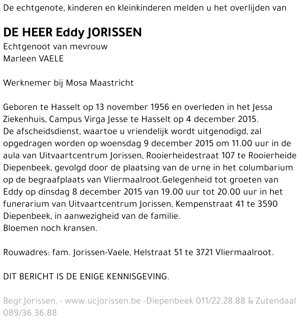 Eddy Jorissen