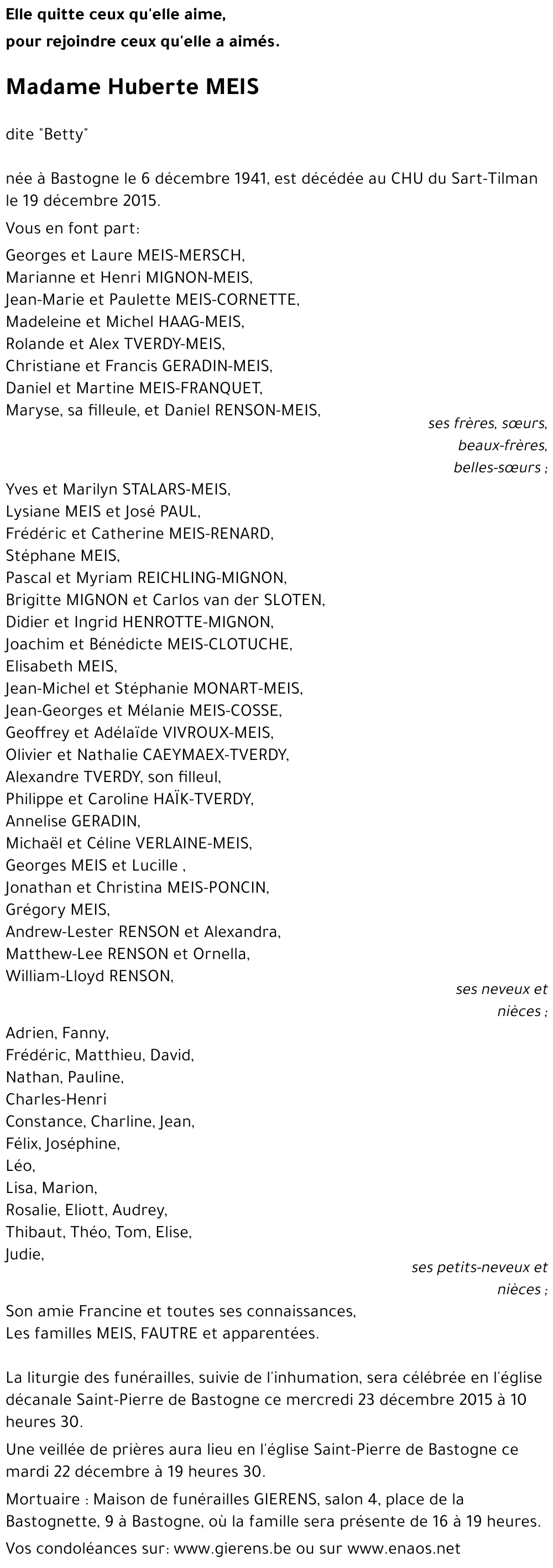 Huberte MEIS
