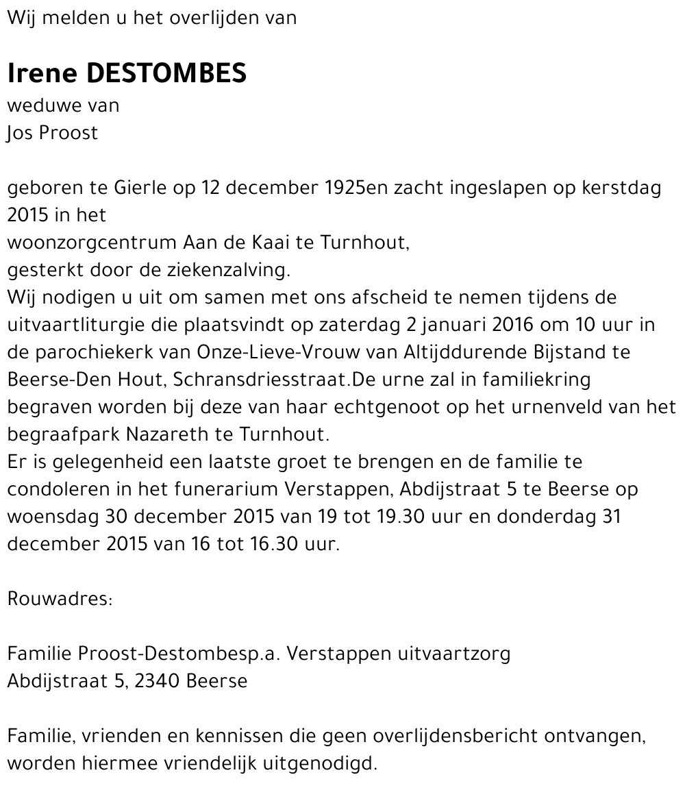 Irene Destombes