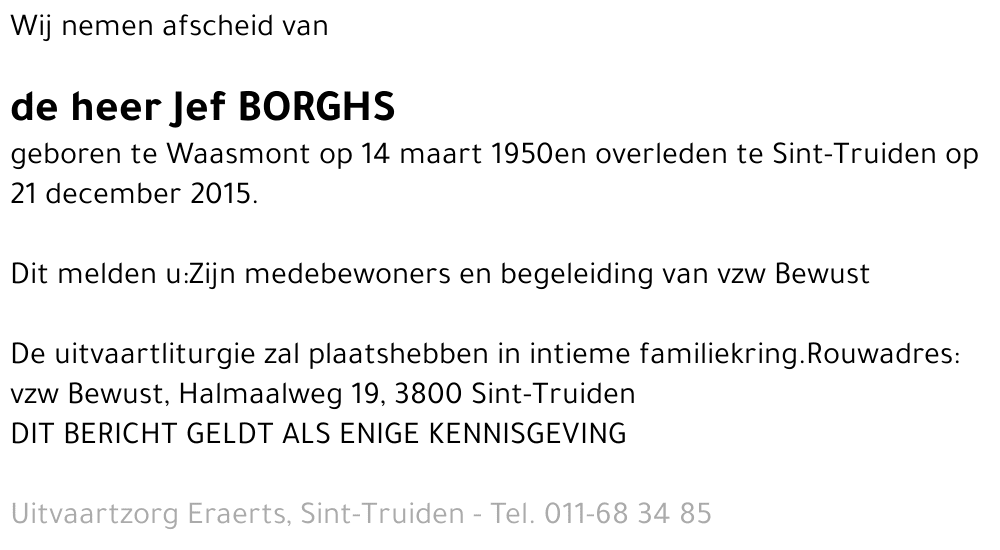 Jef Borghs