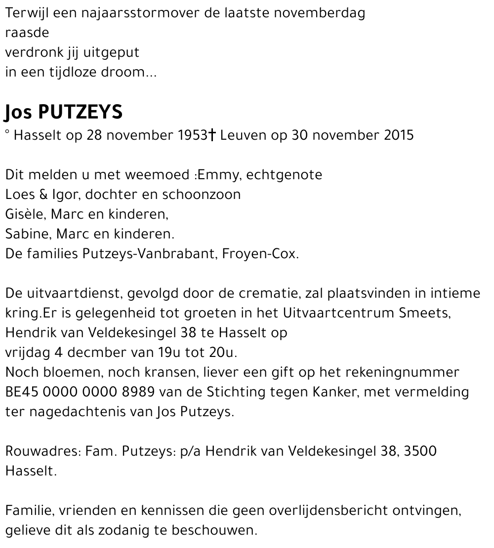 Jos Putzeys