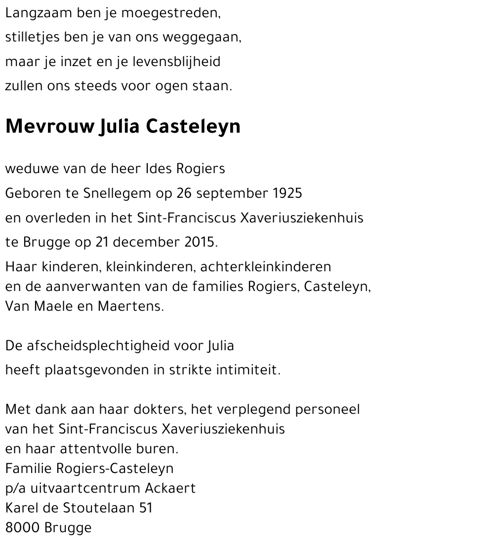 Julia Casteleyn