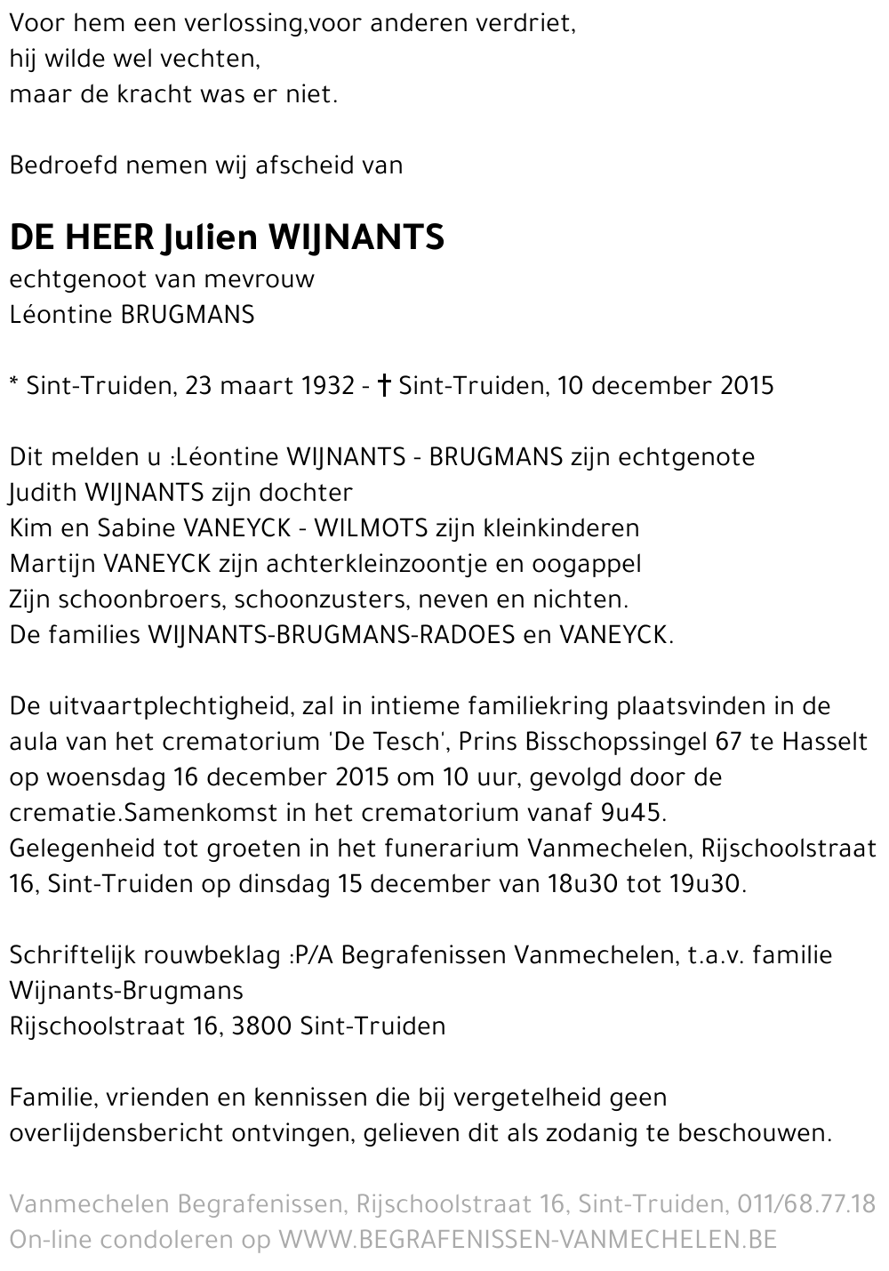 Julien Wijnants