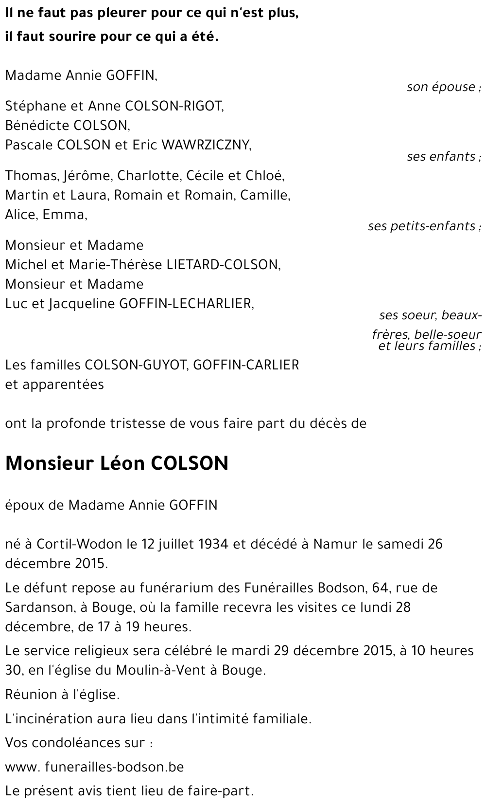 Léon COLSON