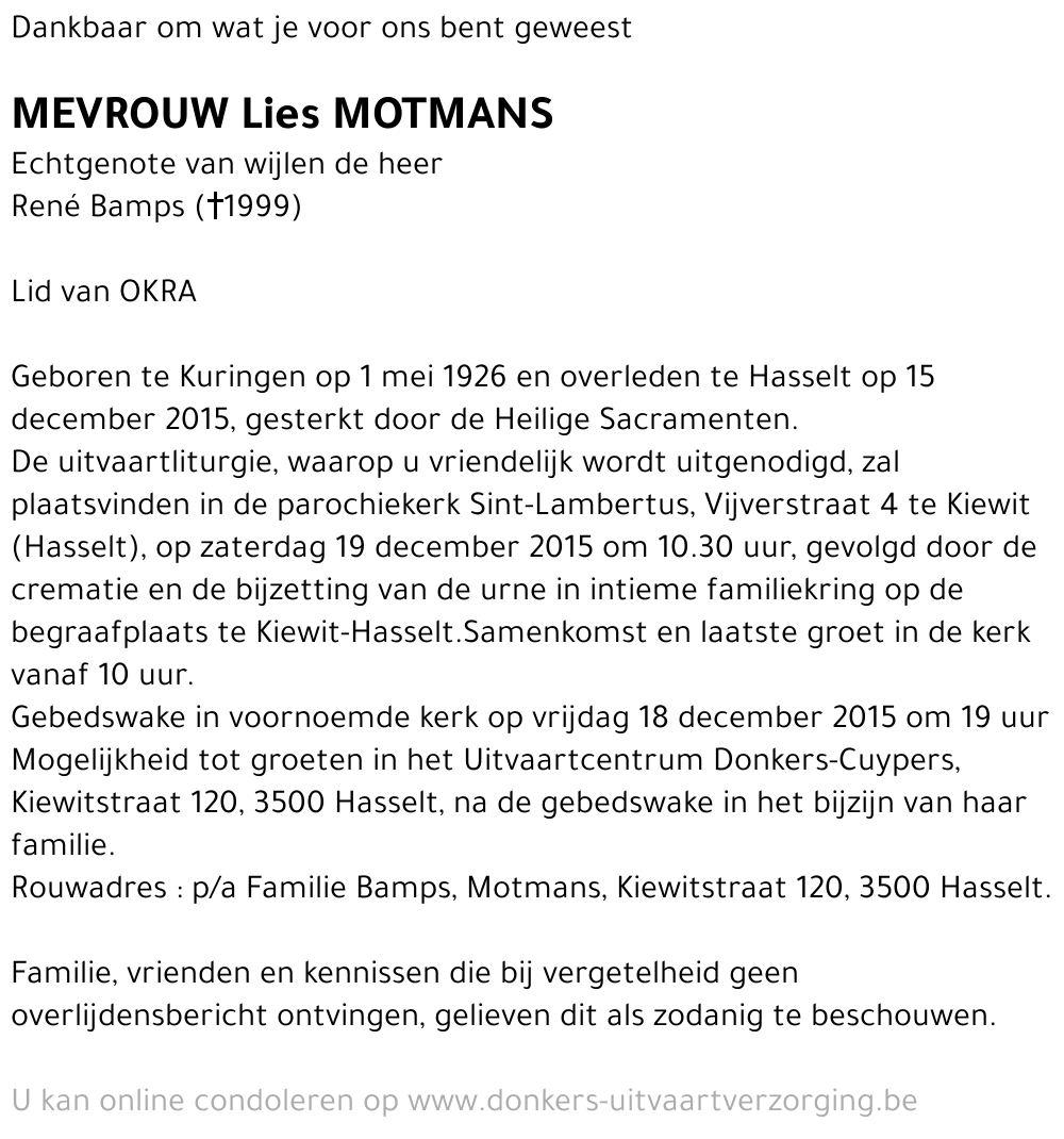 Lies Motmans