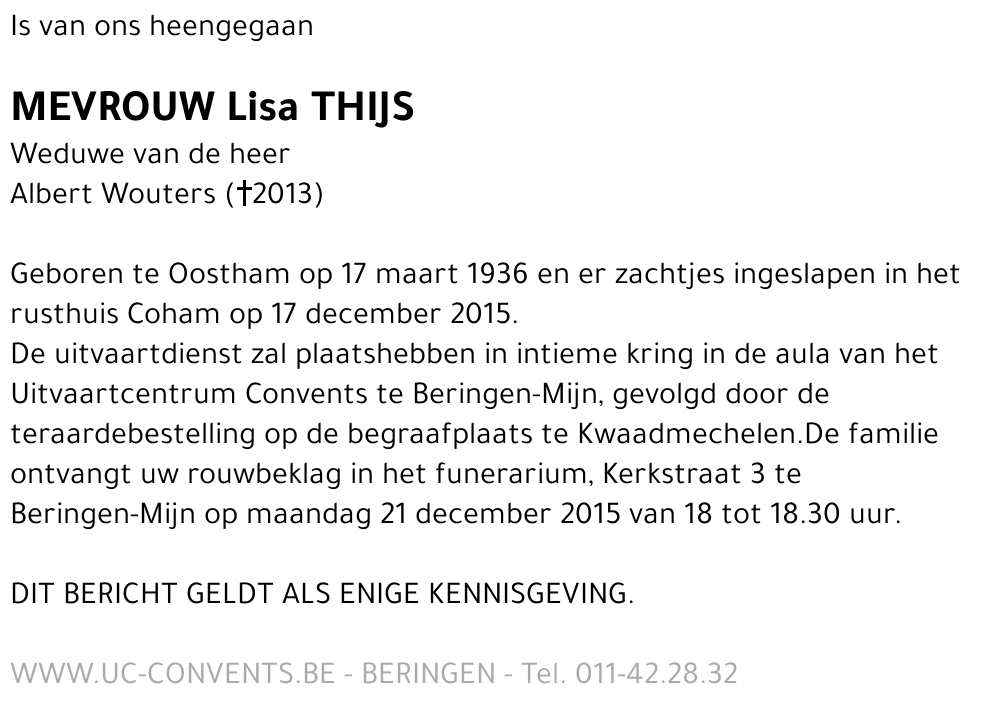 Lisa Thijs