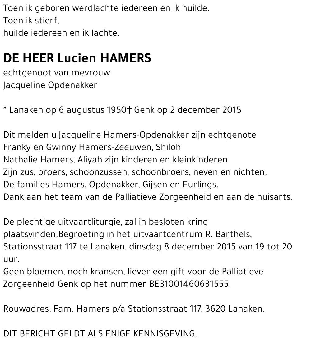 Lucien Hamers