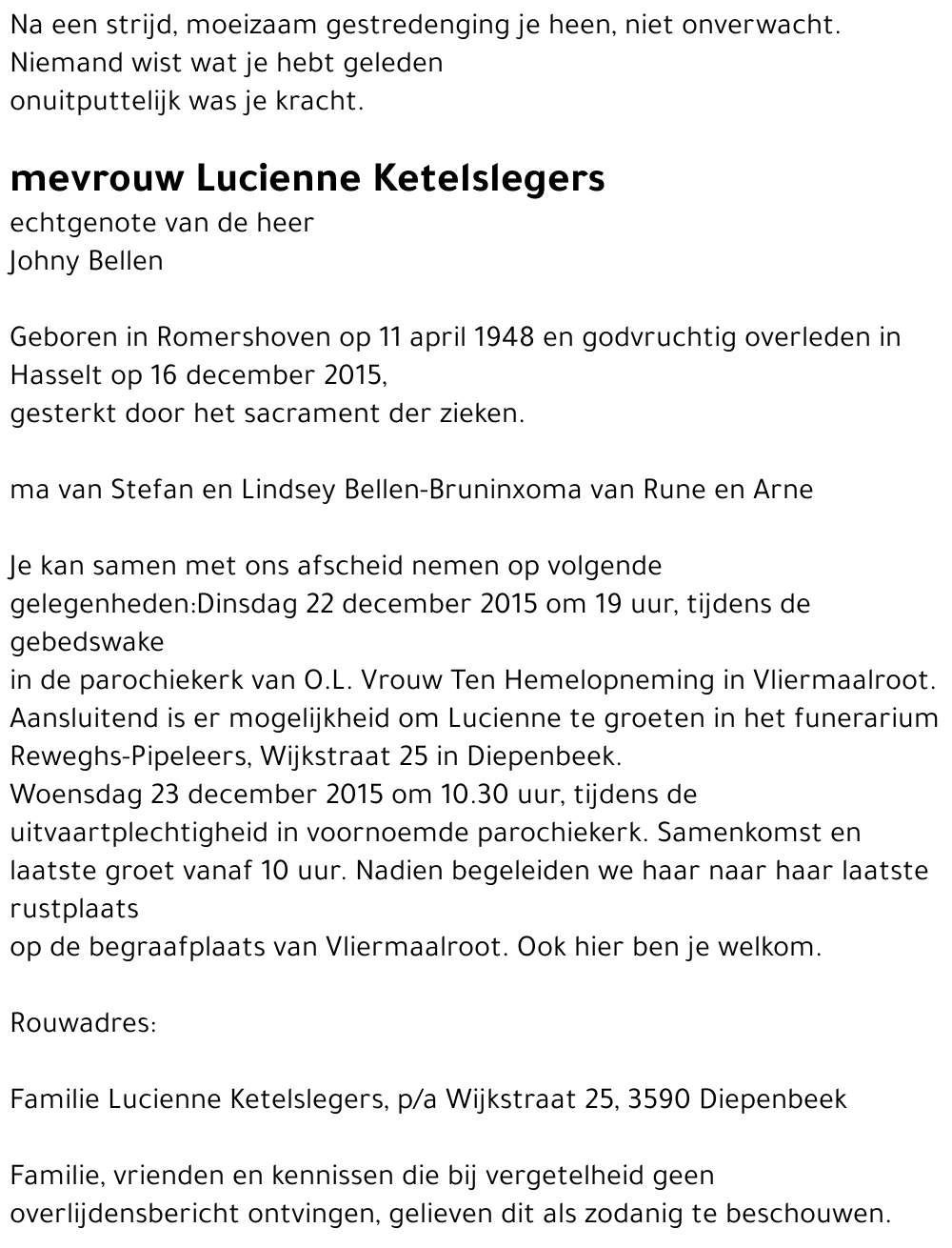 Lucienne Ketelslegers