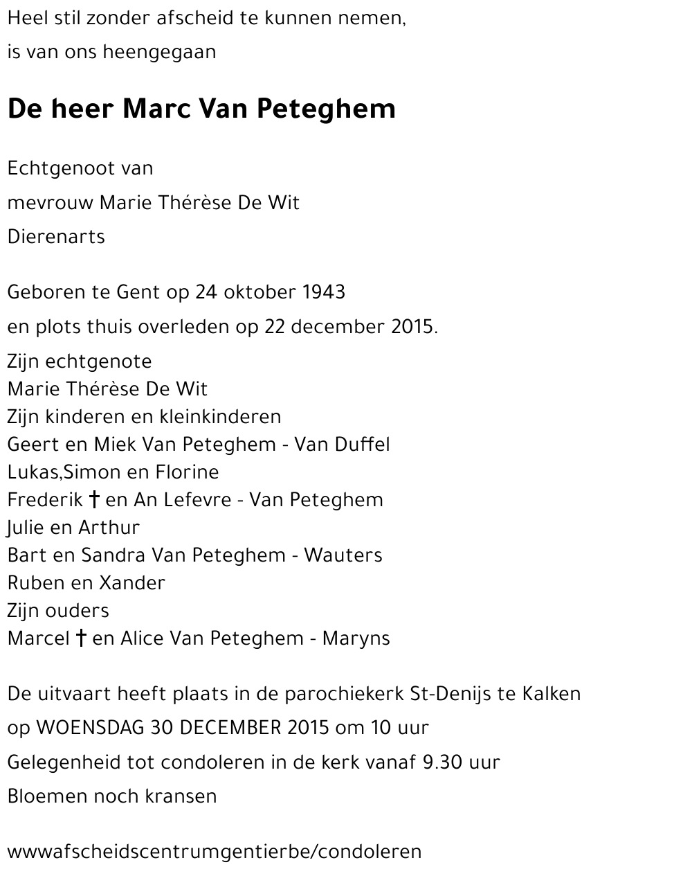 Marc Van Peteghem