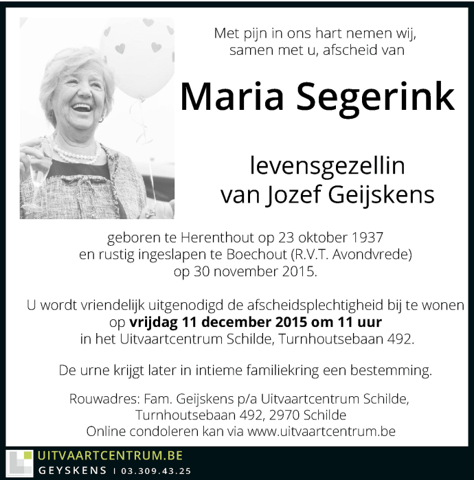 Maria Segerink