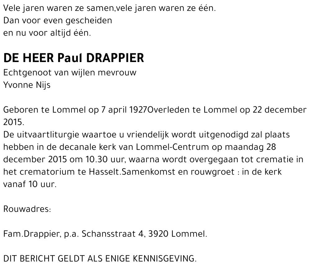 Paul Drappier