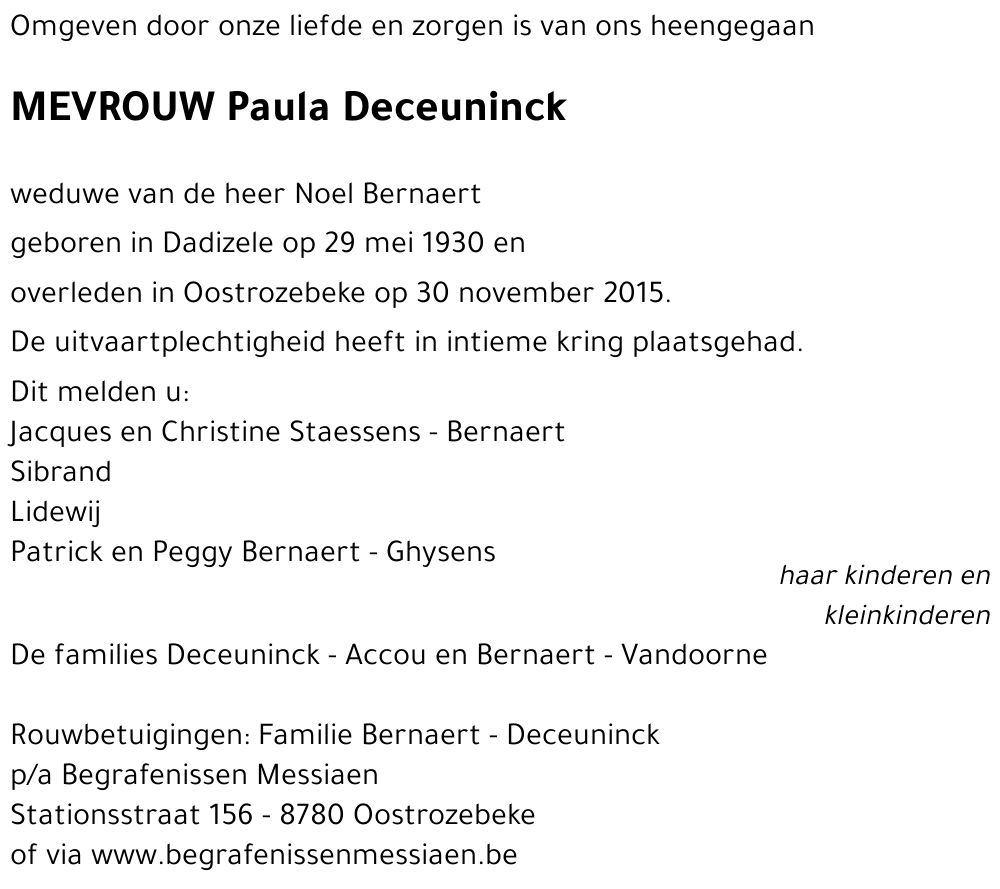Paula Deceuninck
