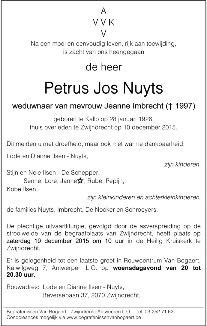 Petrus Jos Nuyts
