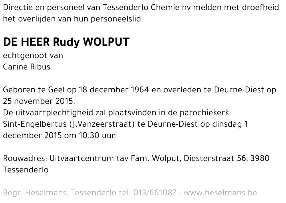 Rudy Wolput