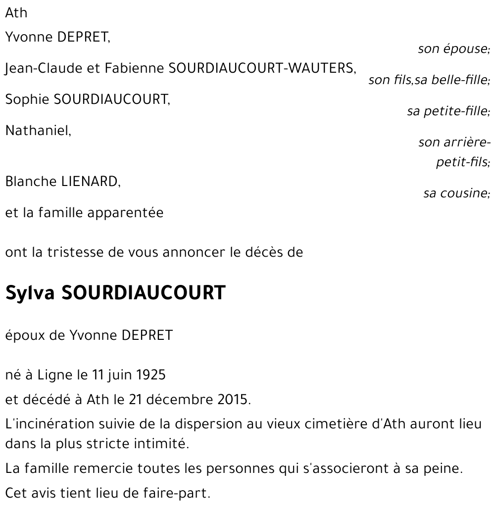 Sylva SOURDIAUCOURT