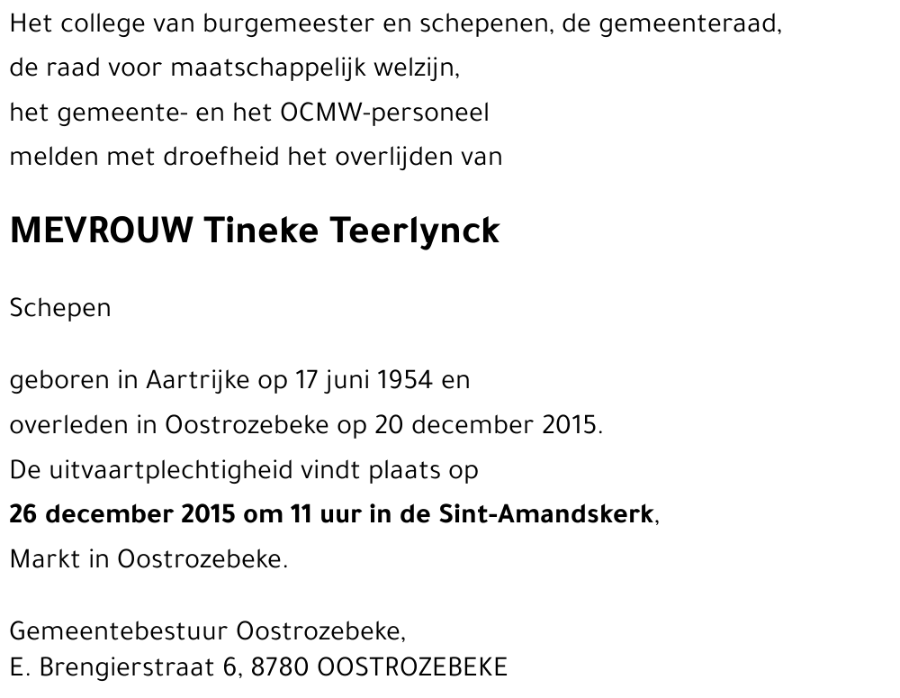 Tineke Teerlynck