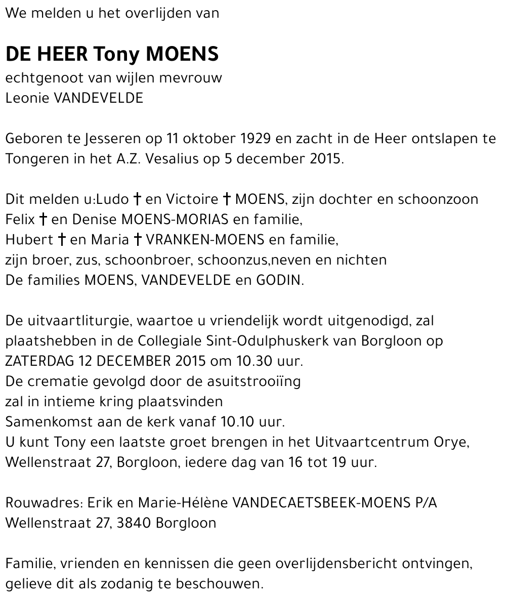 Tony Moens