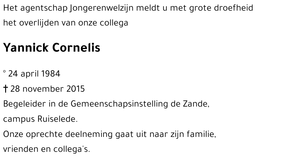 Yannick Cornelis