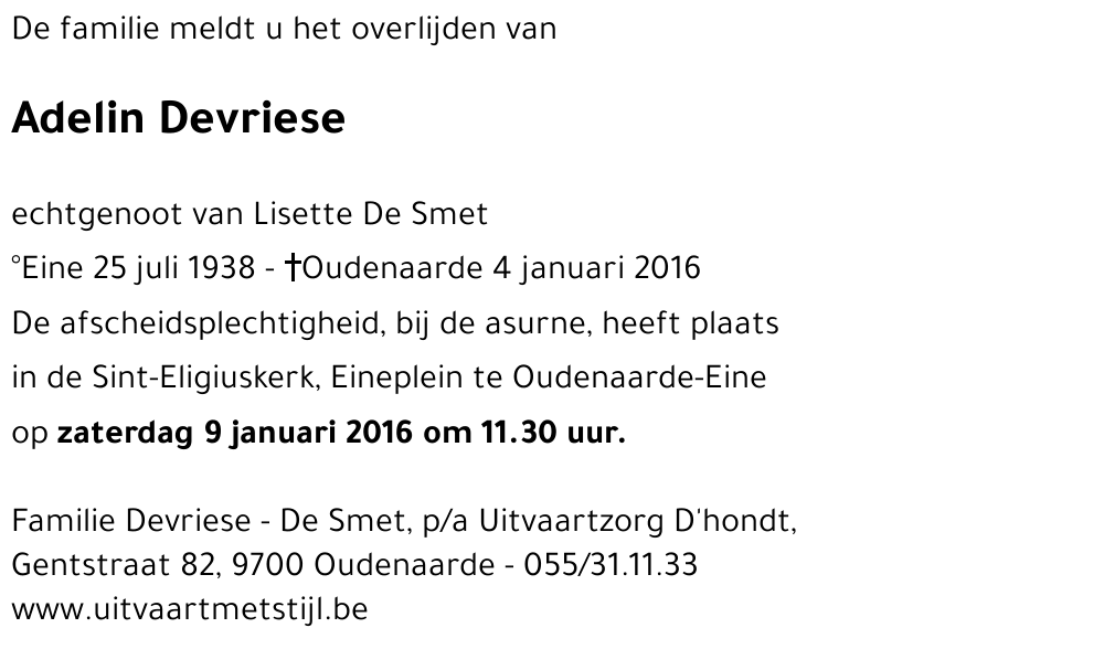 Adelin Devriese