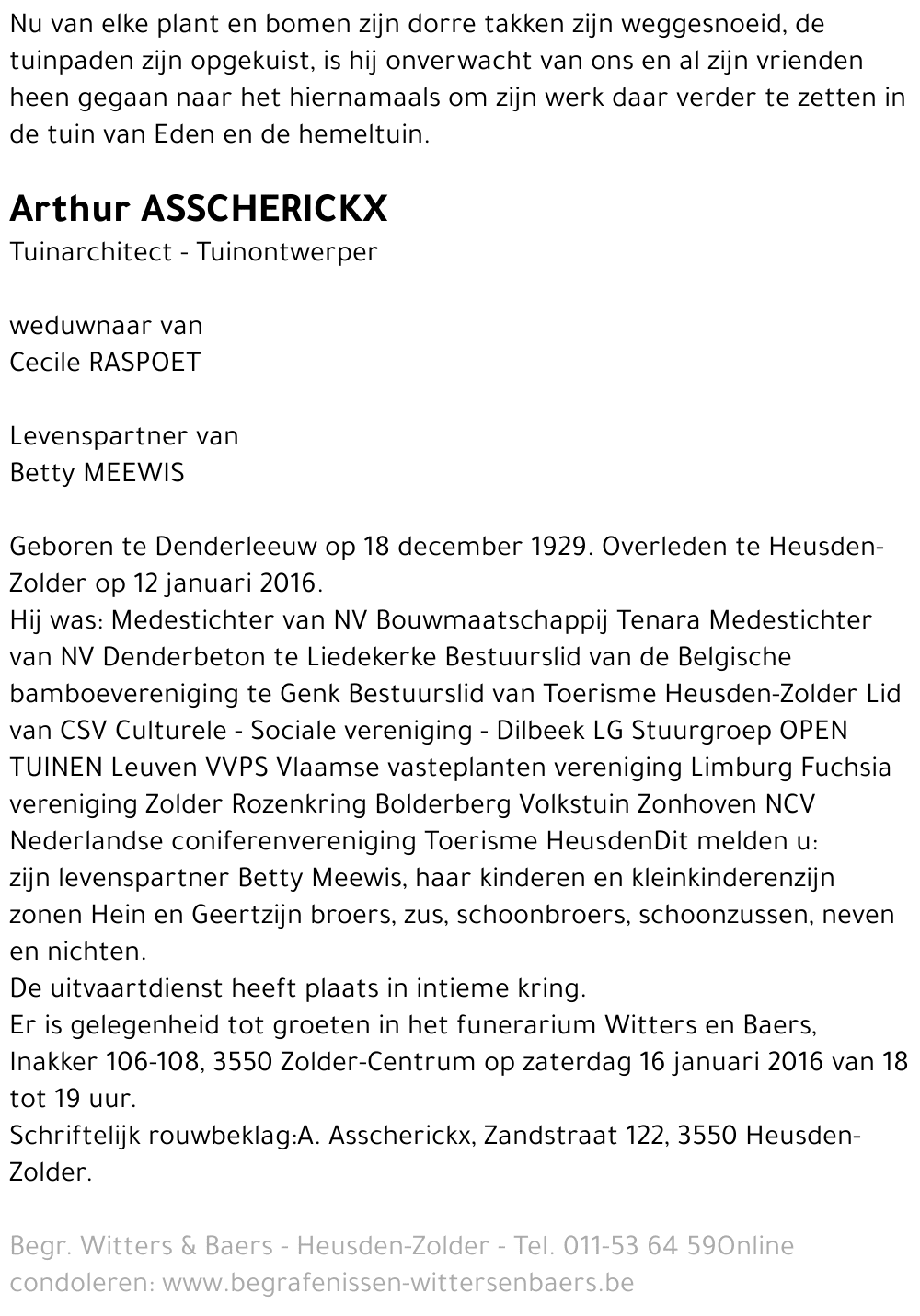 Arthur Asscherickx