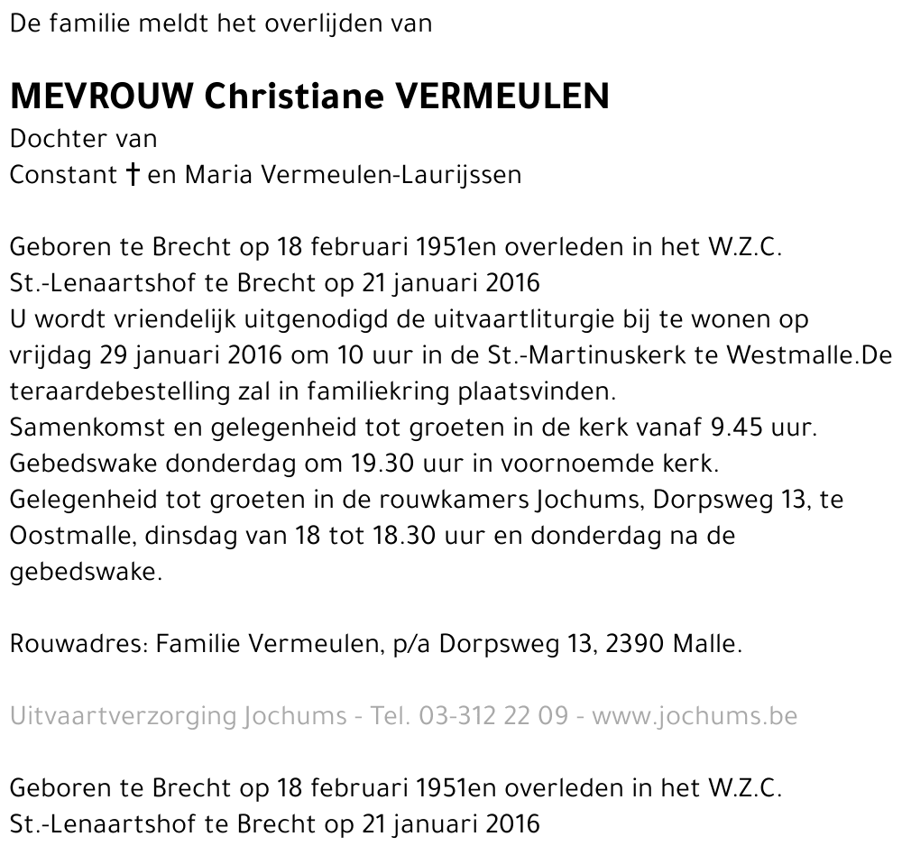 Christiane Vermeulen