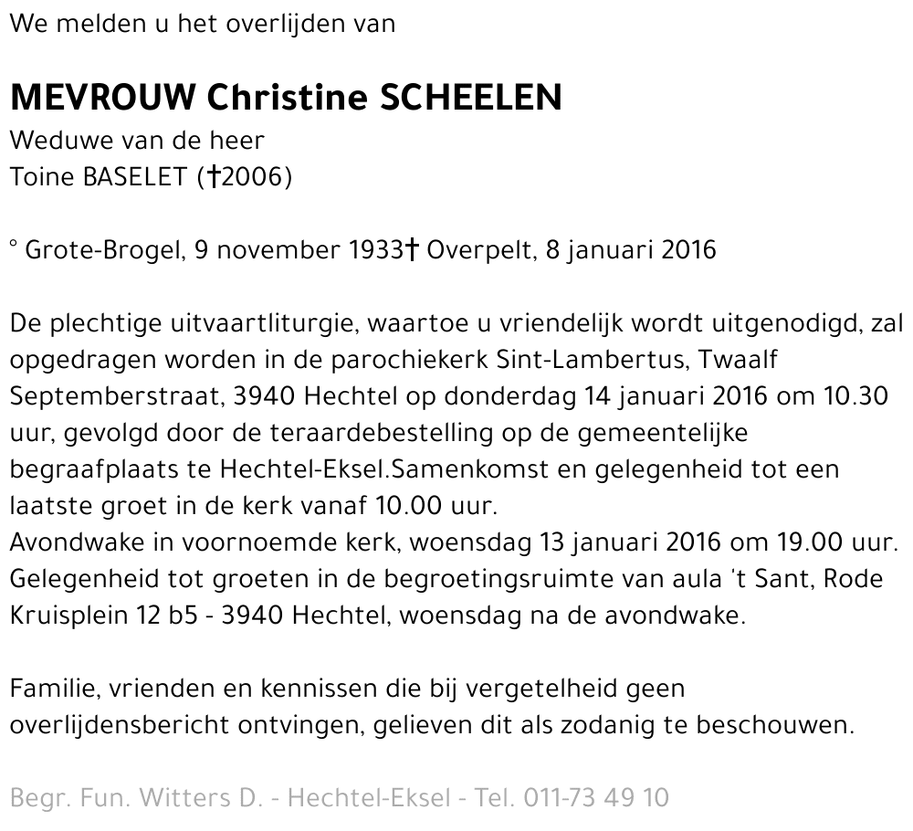 Christine Scheelen