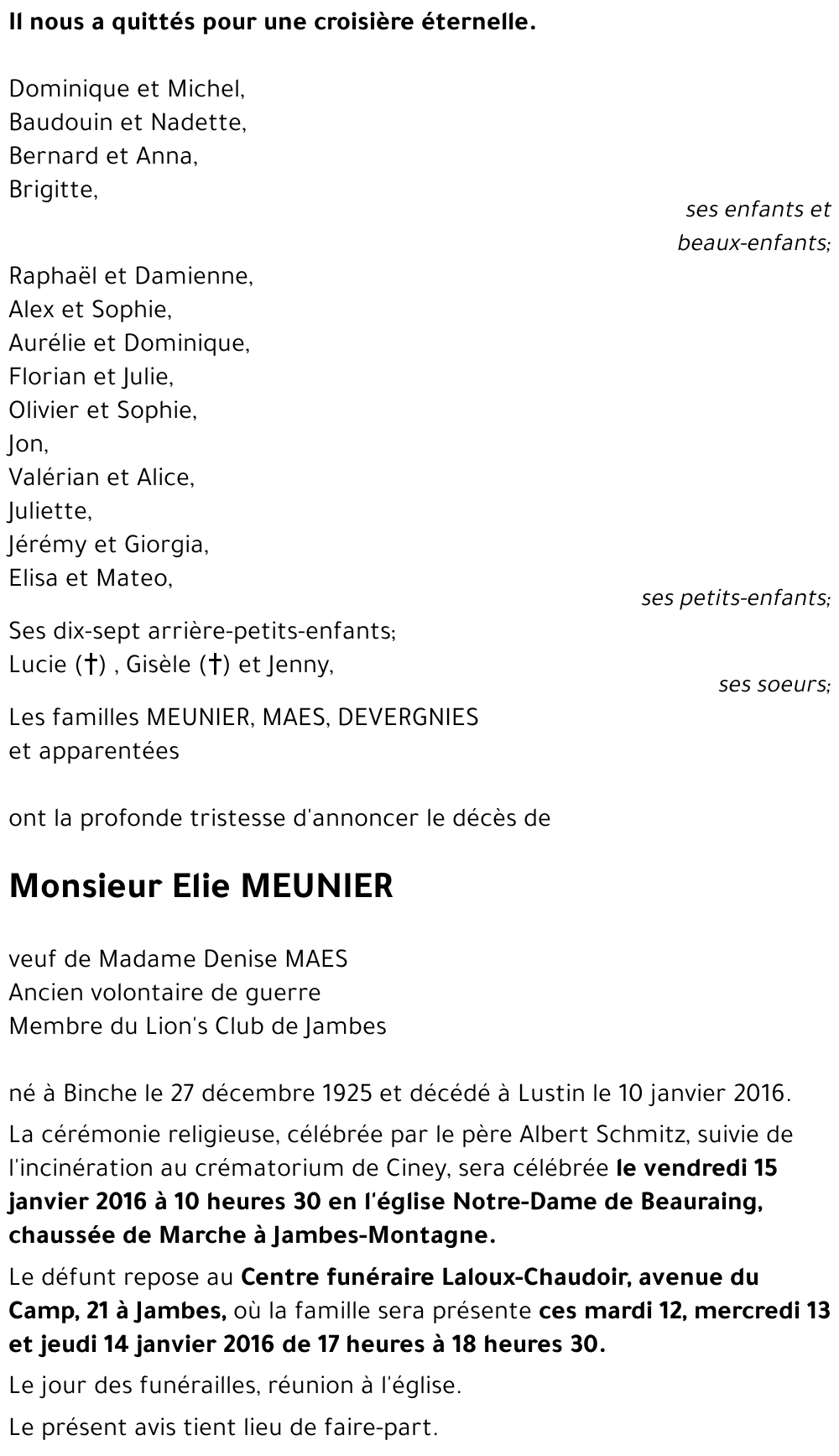 Elie MEUNIER