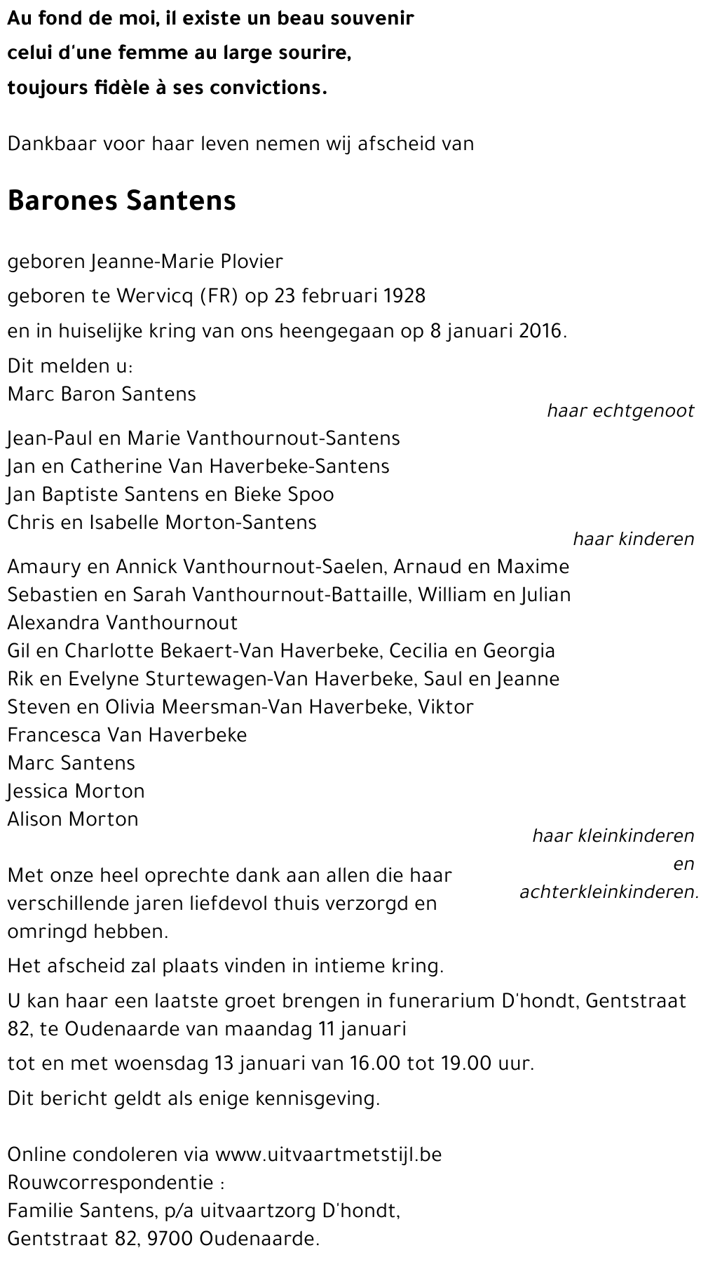 geboren Jeanne-Marie Plovier 