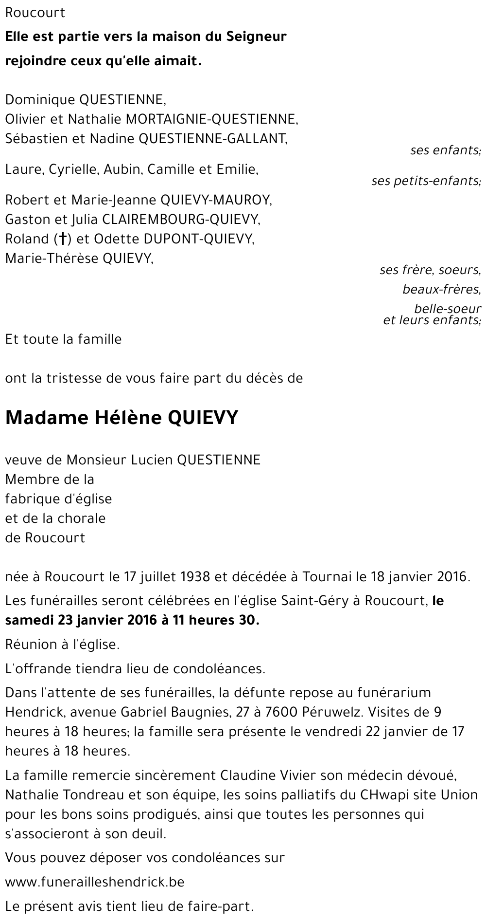 Hélène QUIEVY