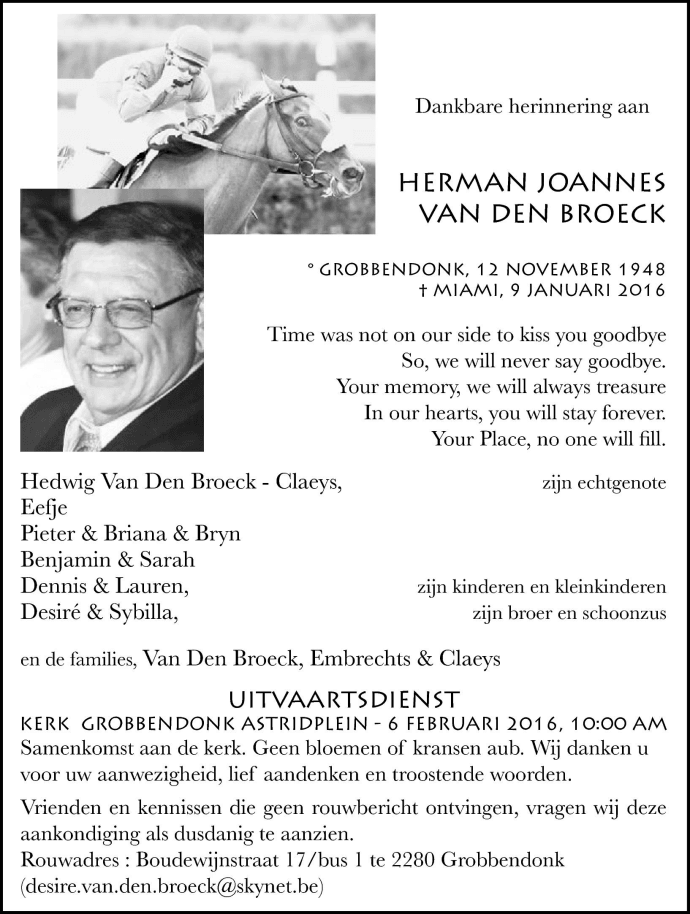 Herman Van Den Broeck