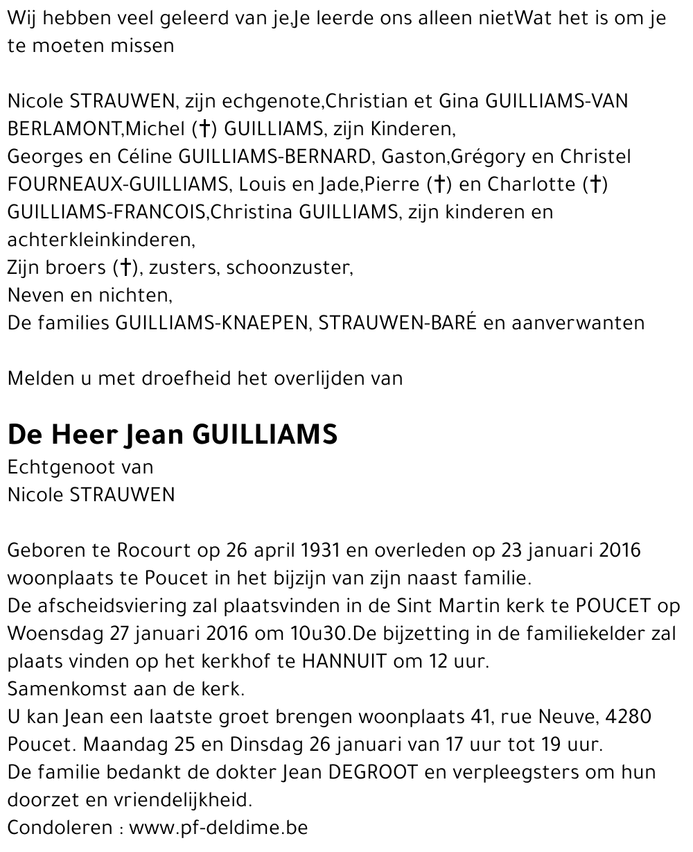 Jean Guilliams
