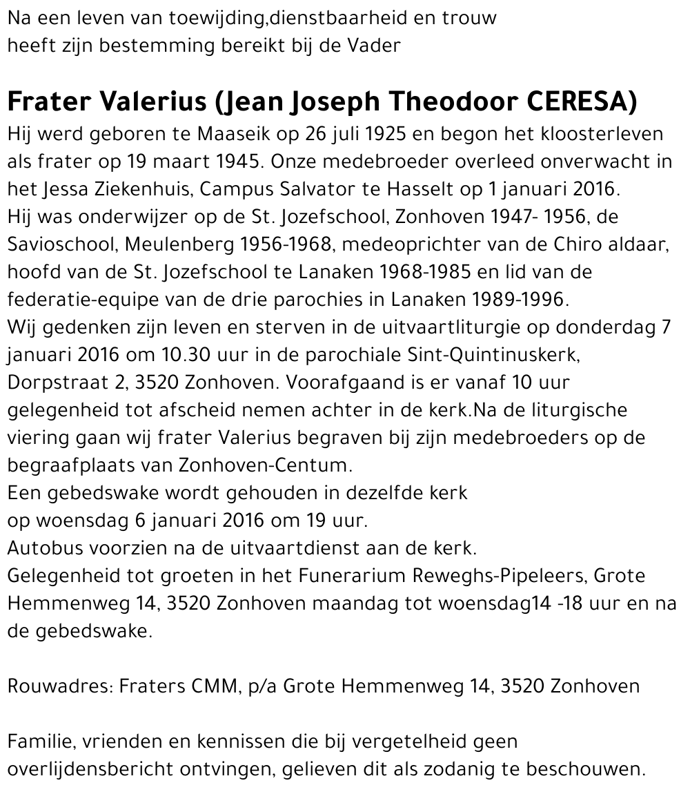 Jean Joseph Theodoor Ceresa