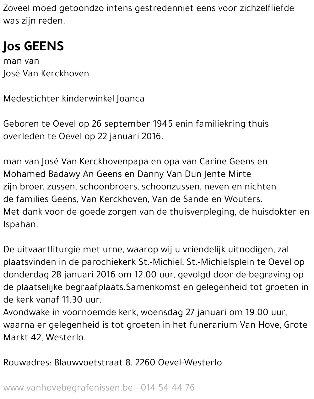 Jos Geens