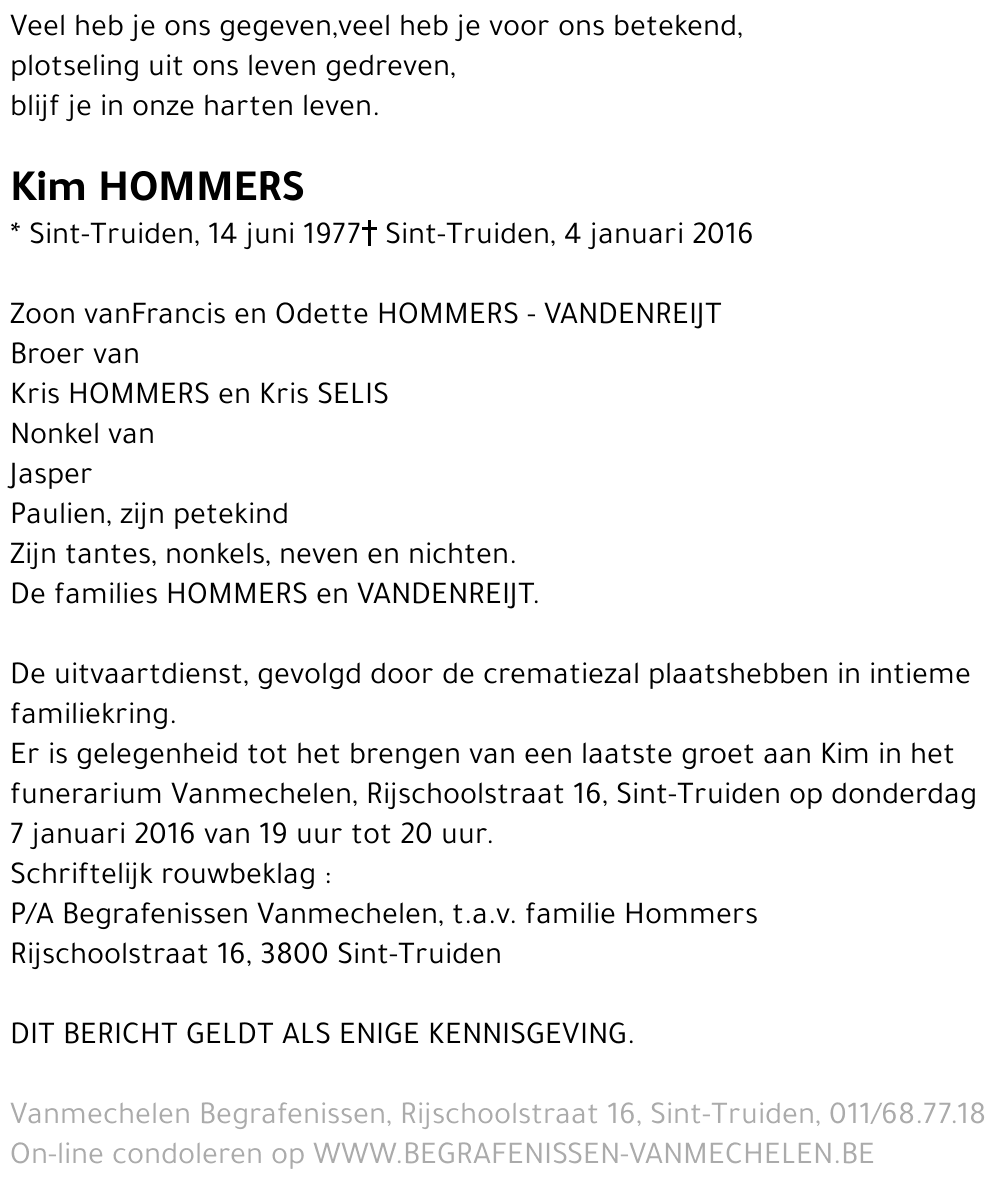 Kim Hommers