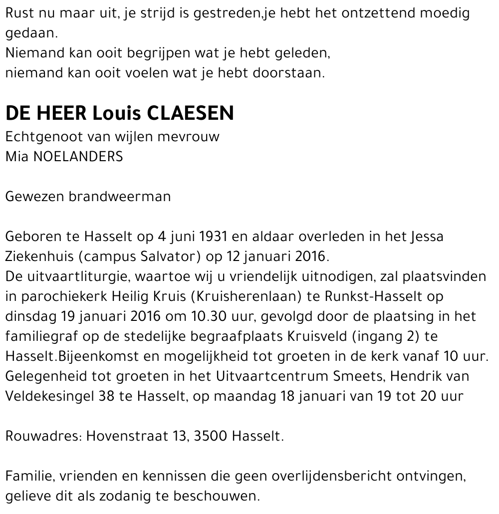 Louis Claesen