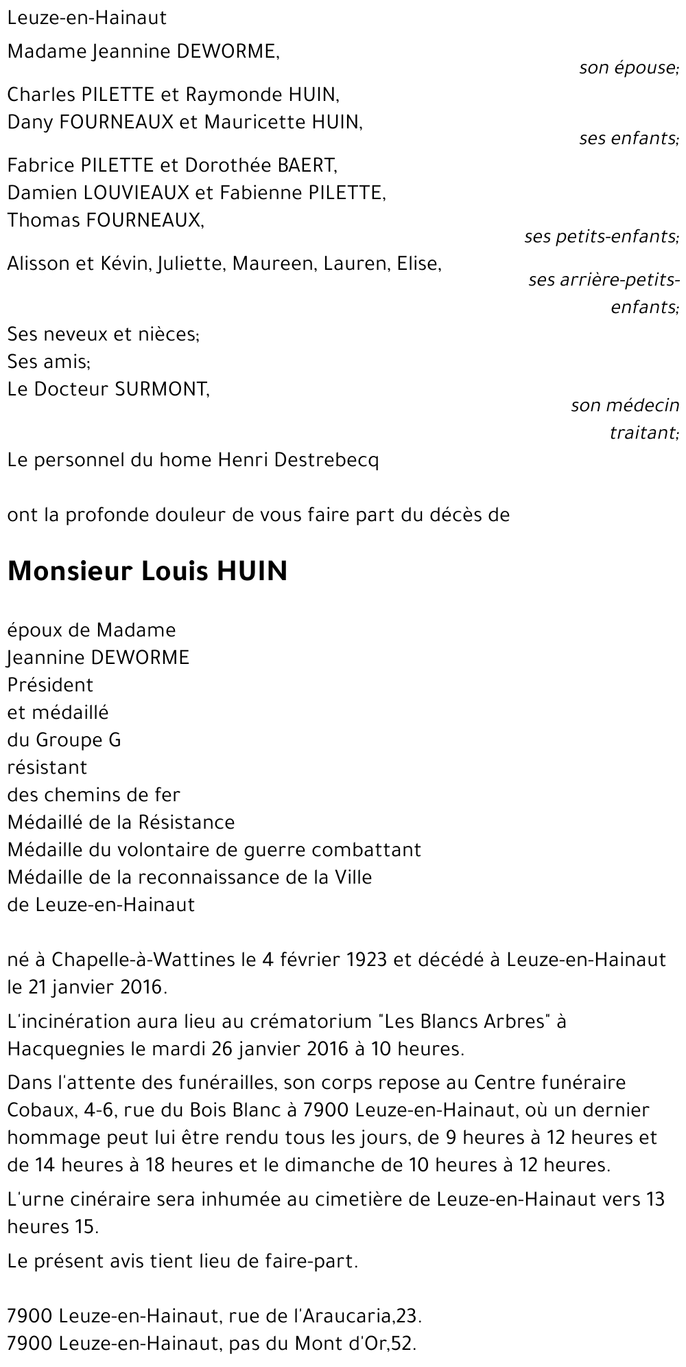 Louis Huin