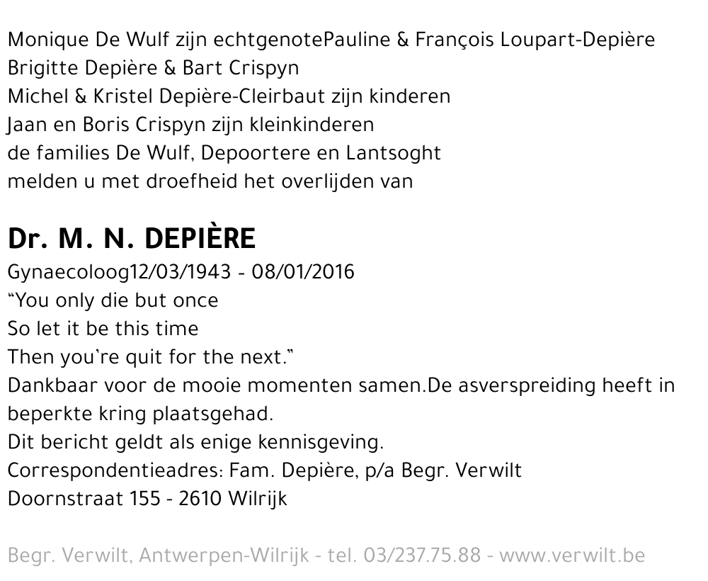 Marc Nelson Depière