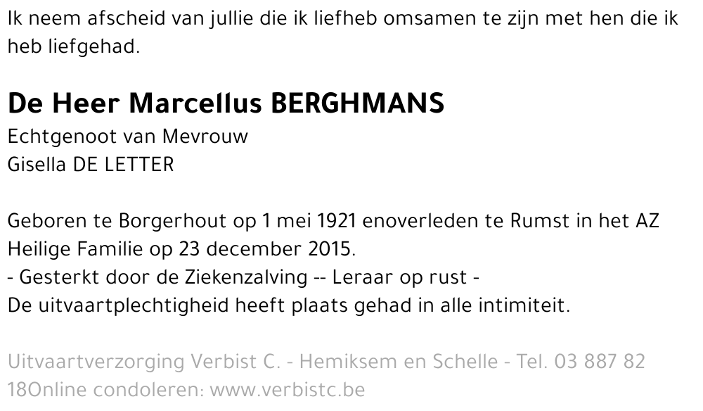 Marcellus Berghmans