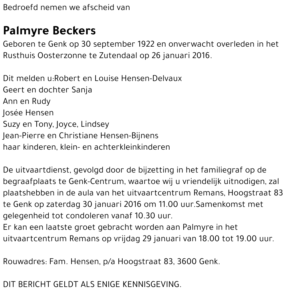 Palmyre Beckers