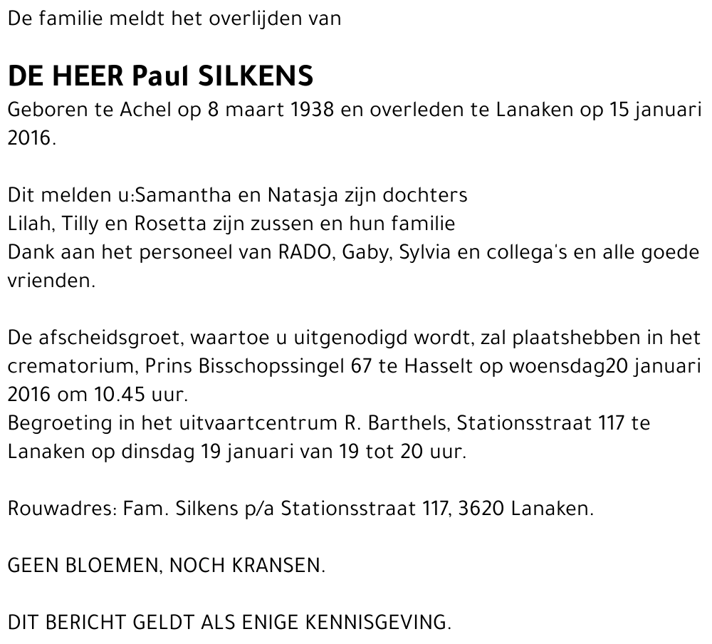 Paul Silkens