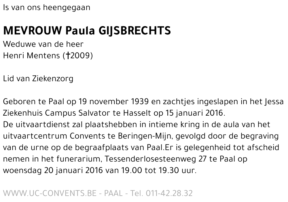 Paula Gijsbrechts