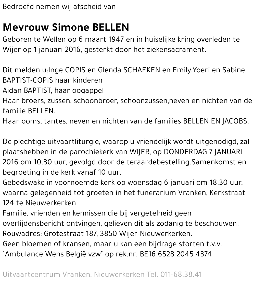 Simone Bellen