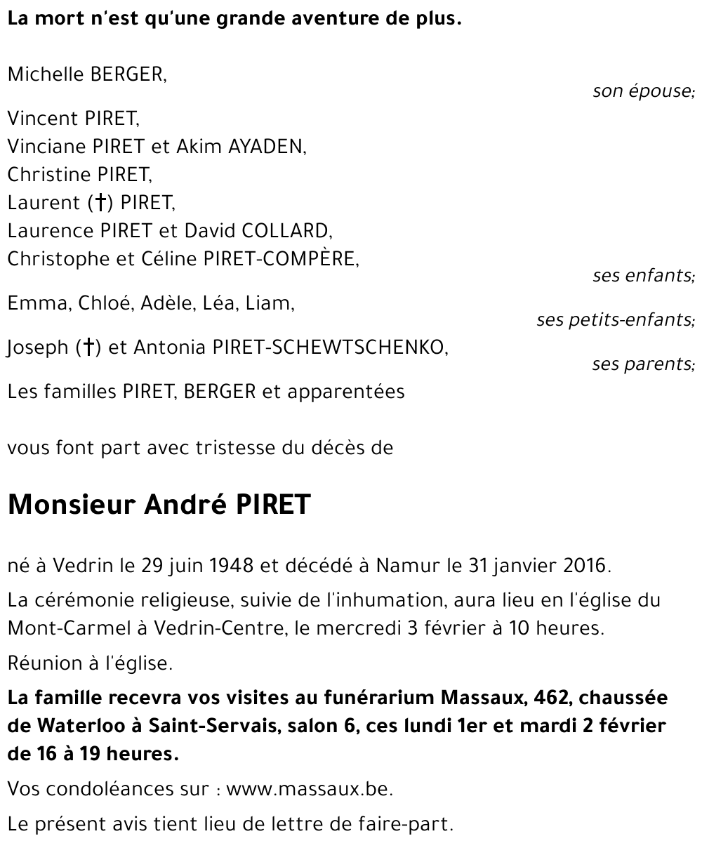 André PIRET