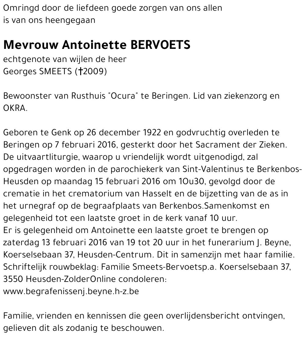 Antoinette Bervoets