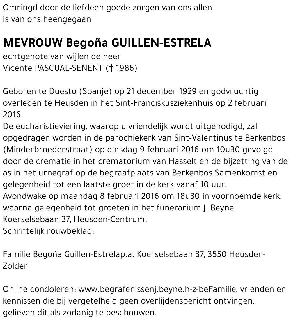 Begoña Guillen-Estrela