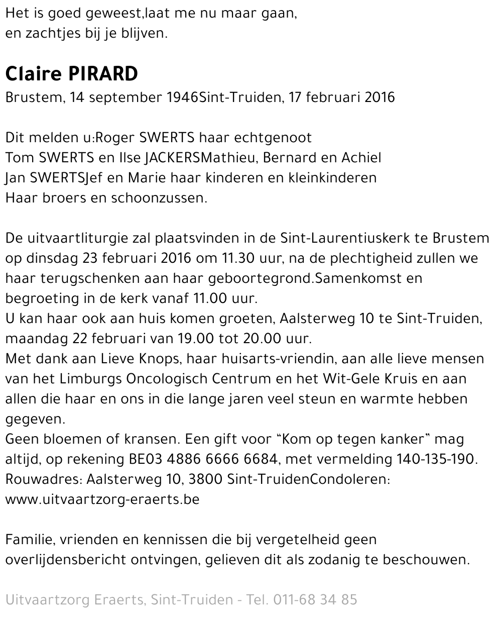 Claire Pirard