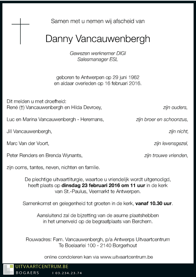 Danny Vancauwenbergh