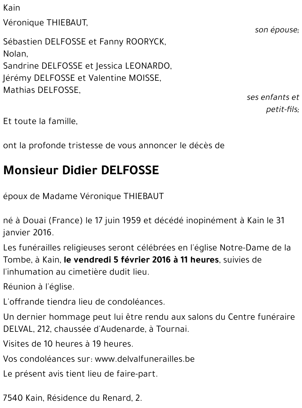 Didier delfosse